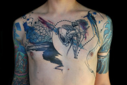 Fuckyeahtattoos:  Artist:  Deanna Wardin, San Francisco, Ca Www.graphicward.comhttp://Graphicward.tumblr.com/