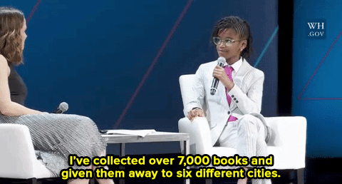 allthyvexations:micdotcom:11-year-old Marley Dias is the hero we needYou may have heard of Marley Di