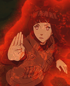 namikazekushina:  hinata + kyuubi chakra cloak. 