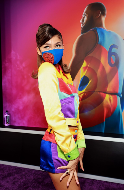 picsforkatherine:Zendaya at the “Space Jam: A New Legacy” Hollywood Premiere  