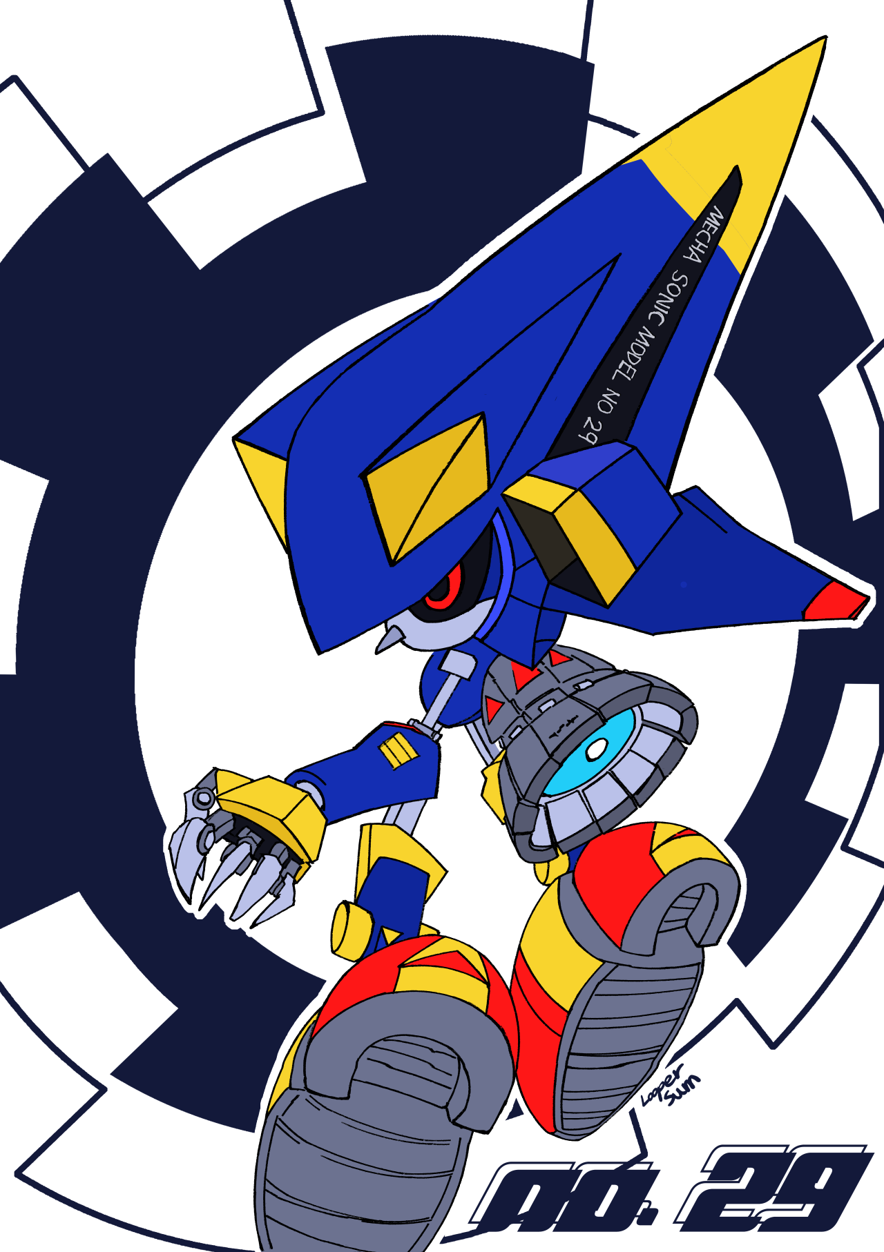 Loopersum (COMMS OPEN) on X: Metal Sonic Prime 📺