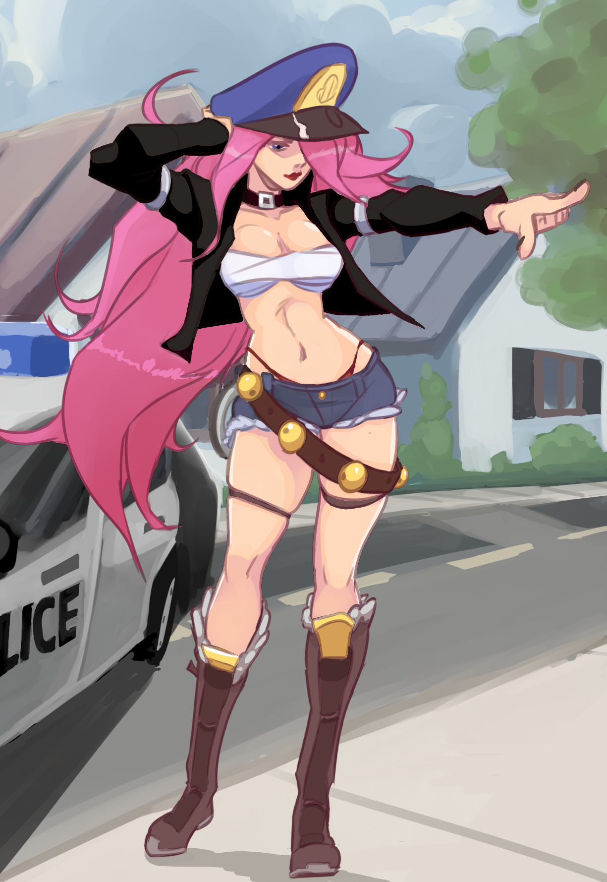 steviewunderz:  Poison is a character that I think whose concept design was kinda