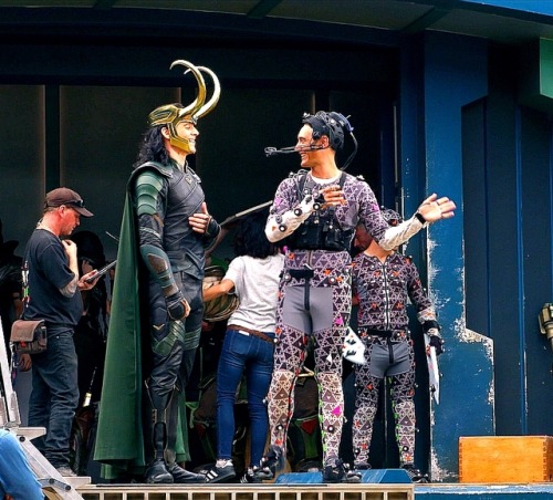 thesunwillshineonus:“Taika and I went out for a bowl of pasta before Ragnarok and he said ‘I’m gonna