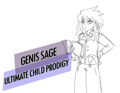 frayed-symphony:Sketches for the other Ultimates in my Symphonia x Dangan Ronpa crossover Part 1!