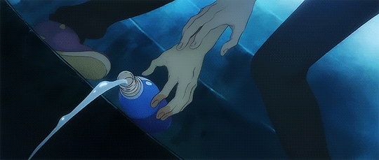 Substance In Content — Doukyuusei: water bottle scene —> first kiss post...