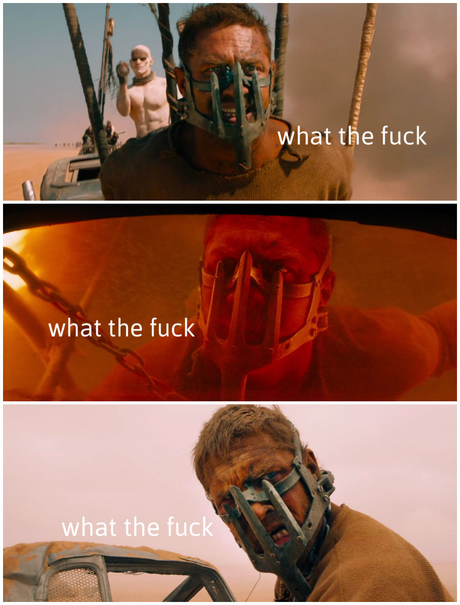 goddessofidiocy:  the riveting inner monologue of max rockatansky  