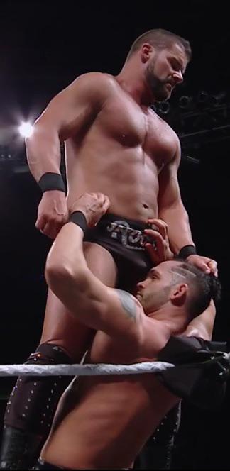 Bobby Roode loves putting his bulge near his opponent’s face&hellip; 