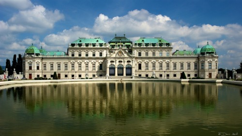 (via 500px / Belvedere by Dario Anelli) Vienna, Austria