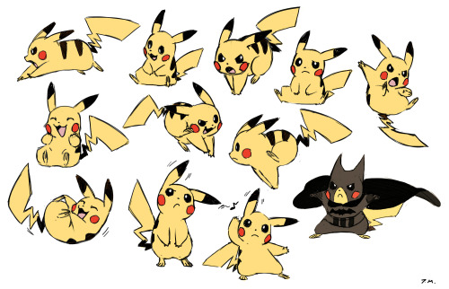 bluekomadori:  Lots of Pikachu :D 