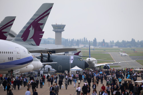 Paris Air Show 2015                                               As aviation leaders mingle in Pari