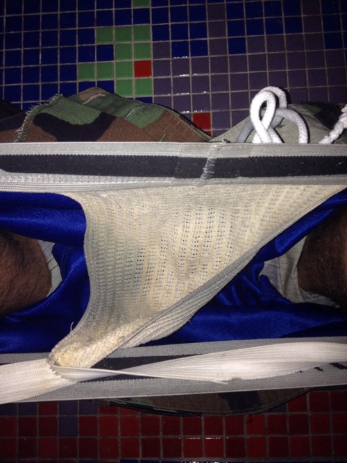 spikerfetish:  Sending these to jockstraptrade86 today (finally) after one more good day of sweat… 