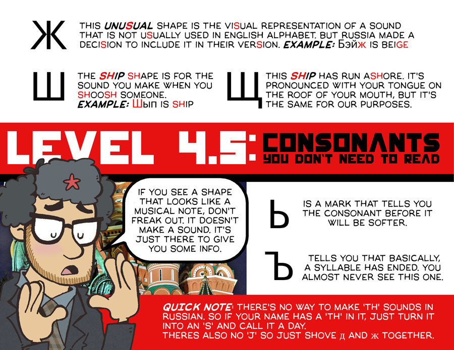 manicpixiedreampunx:  bilgeathresh:  ryanestradadotcom:  Learn To Read Russian in