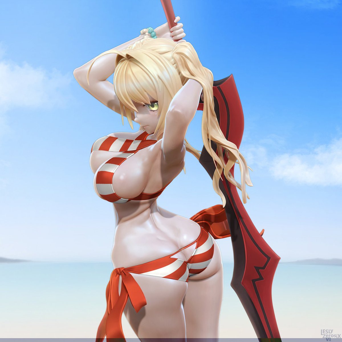 leslyzerosix:  FGO - Caster Nero