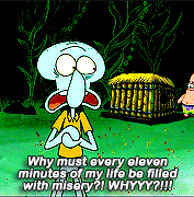 nathanwurnos:Squidward is me, I am Squidward