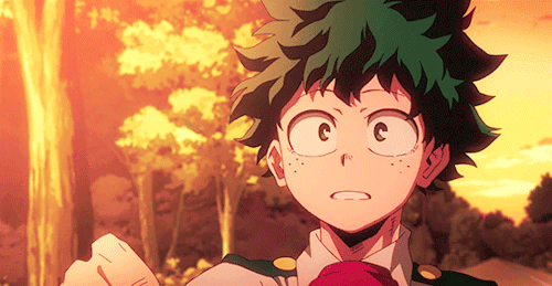 fymyheroacademia:No matter what happens to you, I will twist fate with you!