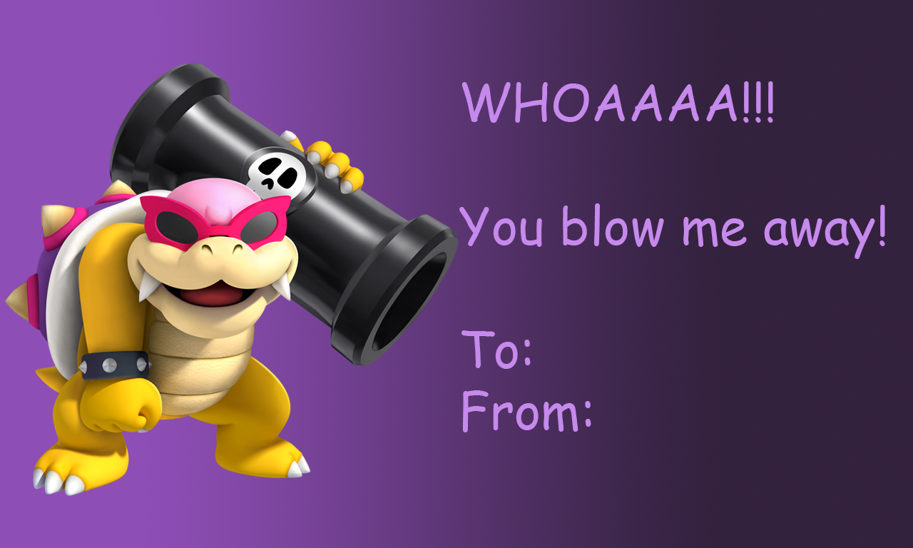 bikerwolfchip:  Koopaling Valentines!  