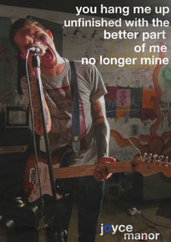 spiritdsire:constant headache // joyce manor