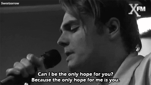 5weetsorrow:  My Chemical Romance-The Only Hope For Me Is You