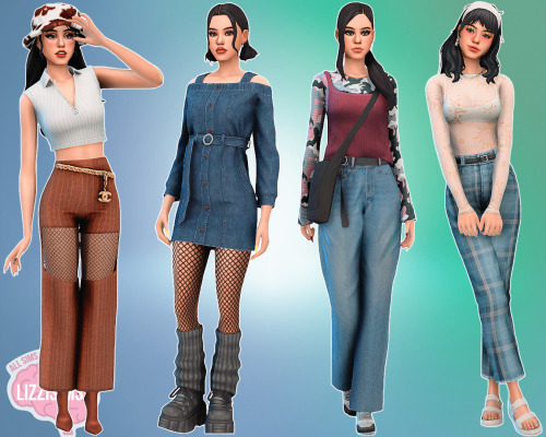 Trendy Outfits CC List:1: RUSTY-210923_Mhair_Seoul Hair I (Medium Cut), [Gorilla Gorilla Gorilla] La