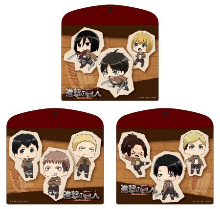 snkmerchandise: News: SnK x The Character Shop Limited Items (2017) Original Release