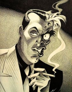 failed-mad-scientist:Two-Face - Bruce Timm