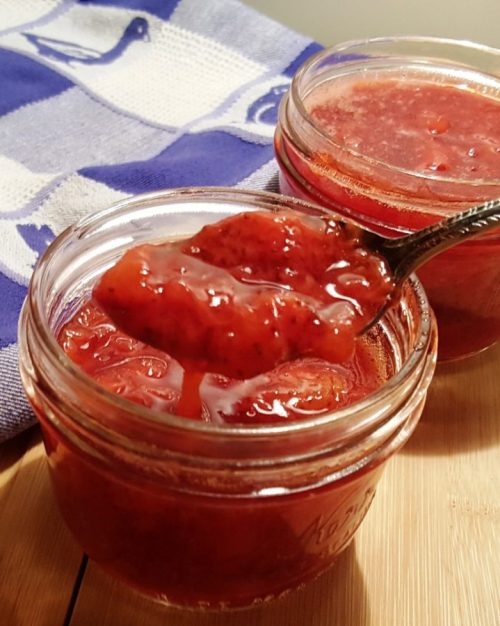 foodffs: Pressure Cooker Fresh Strawberry CompotePressure Cooker Fresh Strawberry Compote is a sweet