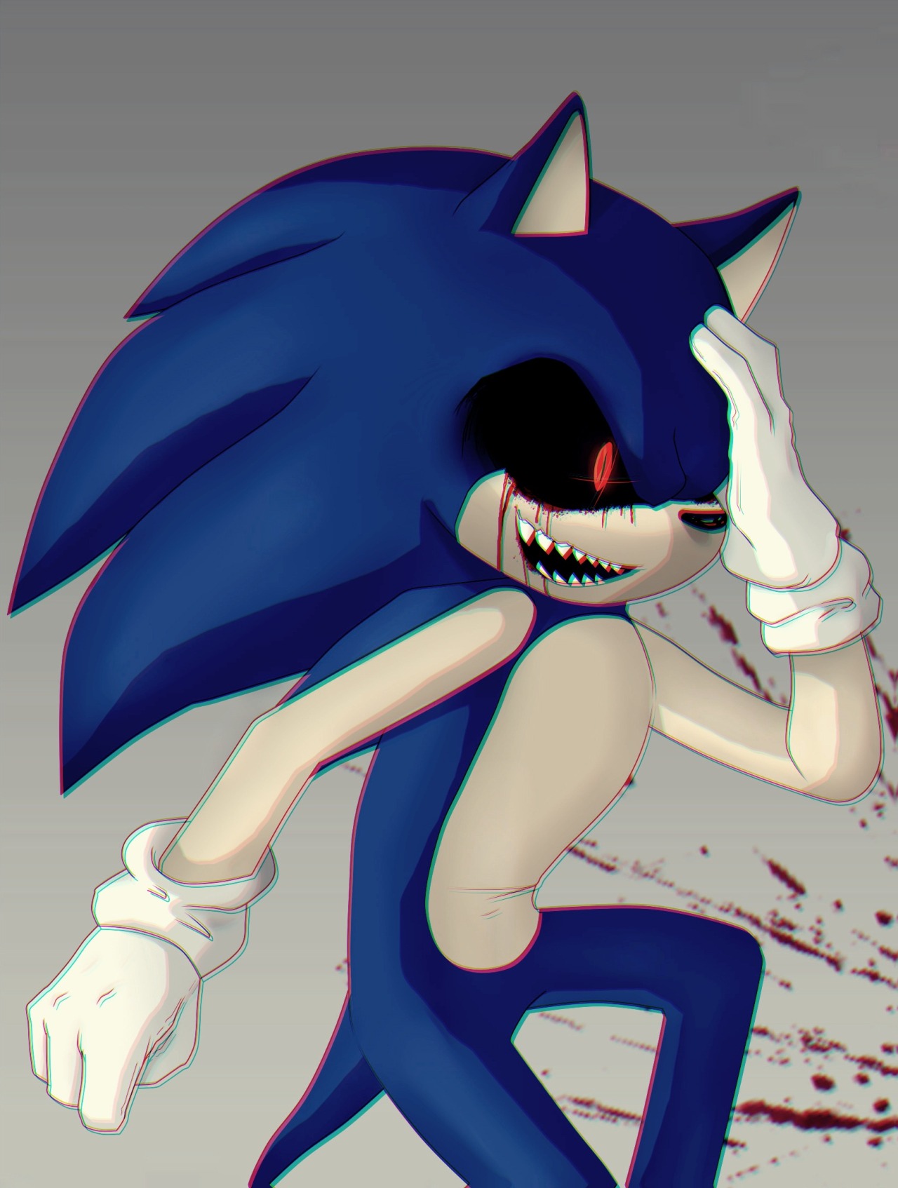 Sonic.exe commission for waxym23 over deviantart! #sonic the hedgehog #Sonic Sega#sonic #sonic.exe #sonic exe#sonicexe#creepypasta#dark sonic#Blood