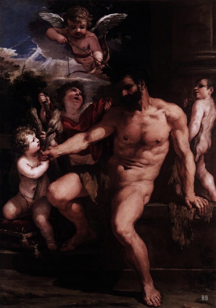hadrian6:  The Punishment of Hercules. 1635. Pietro Da Cortona. Italian. 1596-1669.