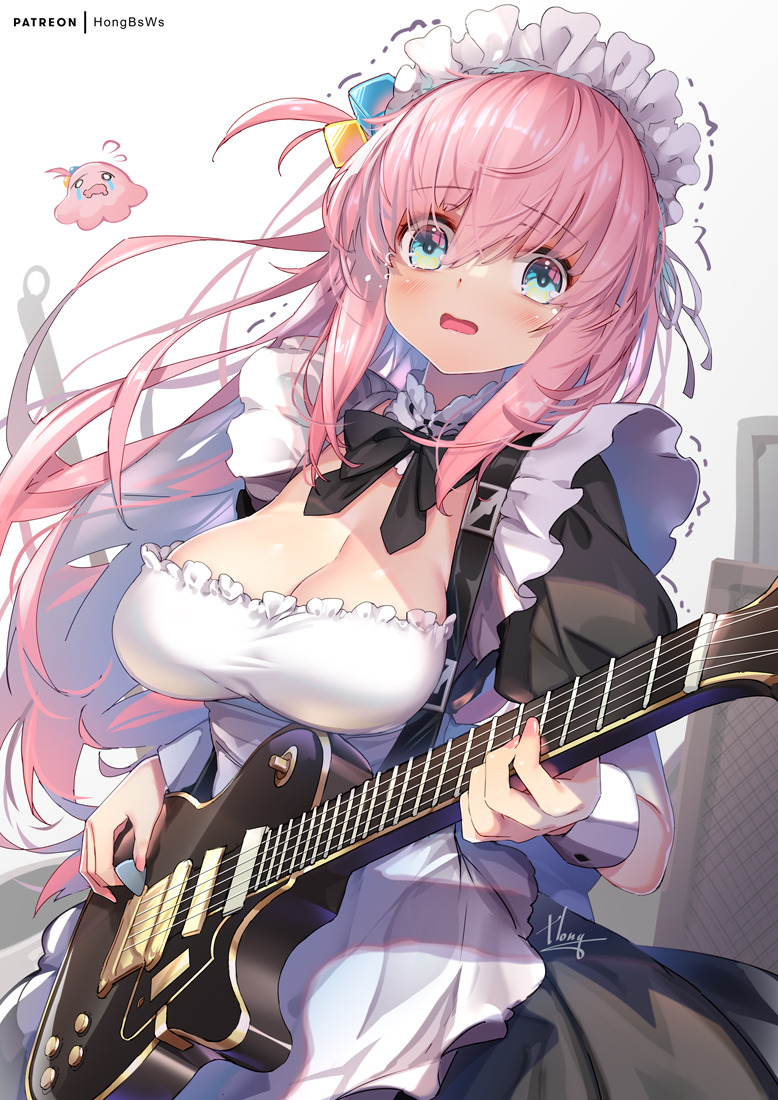 anime girl / rock