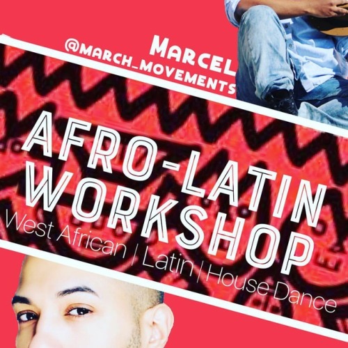 Happy Monday…. DONT FORGET Im teaching an AfroLatin workshop this Saturday at 8pm ($10) along