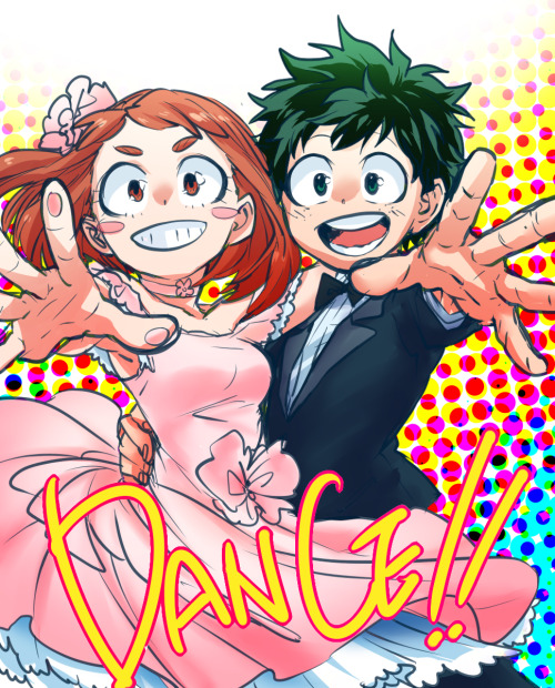 sugarmagic:Uraraka laughs at your jealousy. Source: シルヴァー