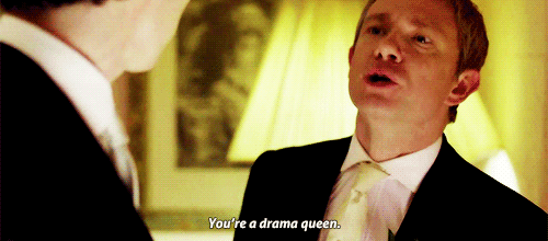 glitterandmetal-yt-da:  The most dramatic reaction anyone has ever had to being told they’re a drama queen. 