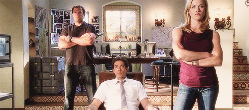 mychuckbartowski:  Here we are. The original band. 