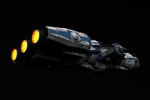 Rebel Alliance Corellian Gunship DP20  //  Artist:  Alexander Ivanov @ ArtStation