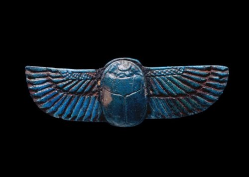 ancientpeoples: Scarab 600 BC 26th Dynasty (Source: The British Museum)