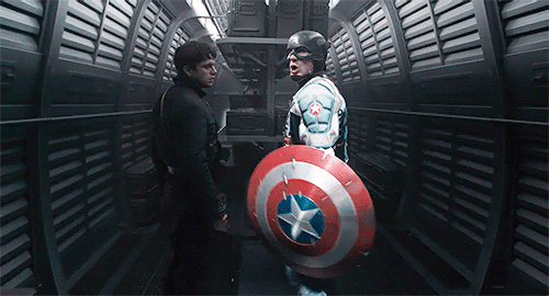 mcucentral: steve + protecting bucky with his shield