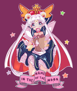 senshi-moon-empire:  in the name of the moon by Invader-celes  