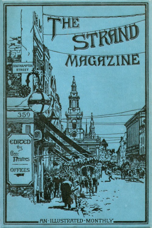 Bright clean cloth covers of The Strand Magazine [1895]other volumes of this period include Arthur C