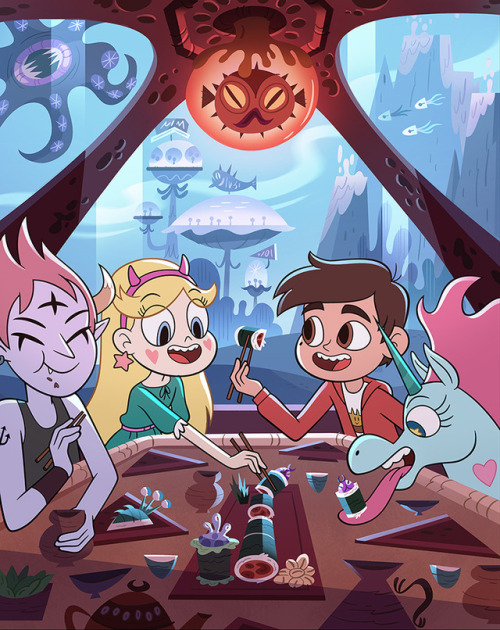 daronnefcy:Star vs the Forces of Evil official season 4 poster!!! Isn’t it cute?! Also, don&rs