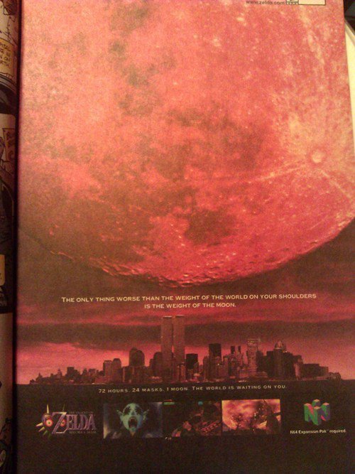 sourcefieldmix:airlesscell:dirt—dad:  Skull Kid did 9/11  din’s fire cant melt steel beams