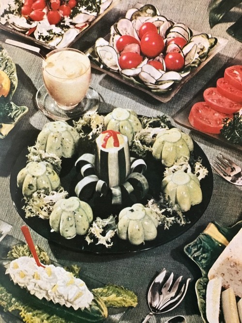 Cucumber refreshers Better Homes & Gardens Salad Book 1958