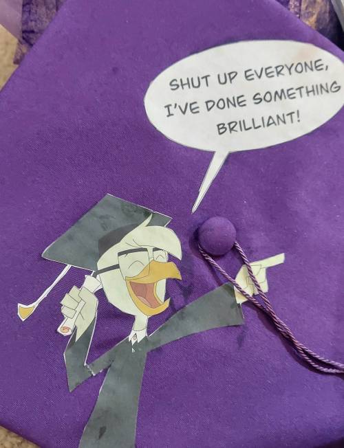Yet Another Instagram Repost (sorry) But This Time Of My Grad Cap Decoration For When I Graduated This