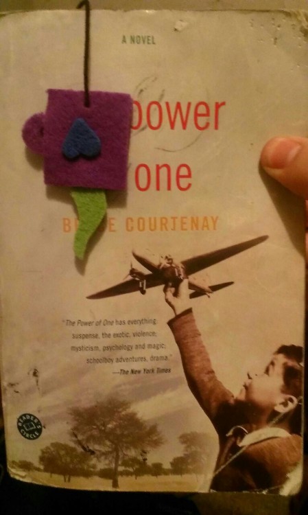 30 Day Challenge Day 23; Your favourite book. The Power of One by Bryce Courtenay . That cup is 