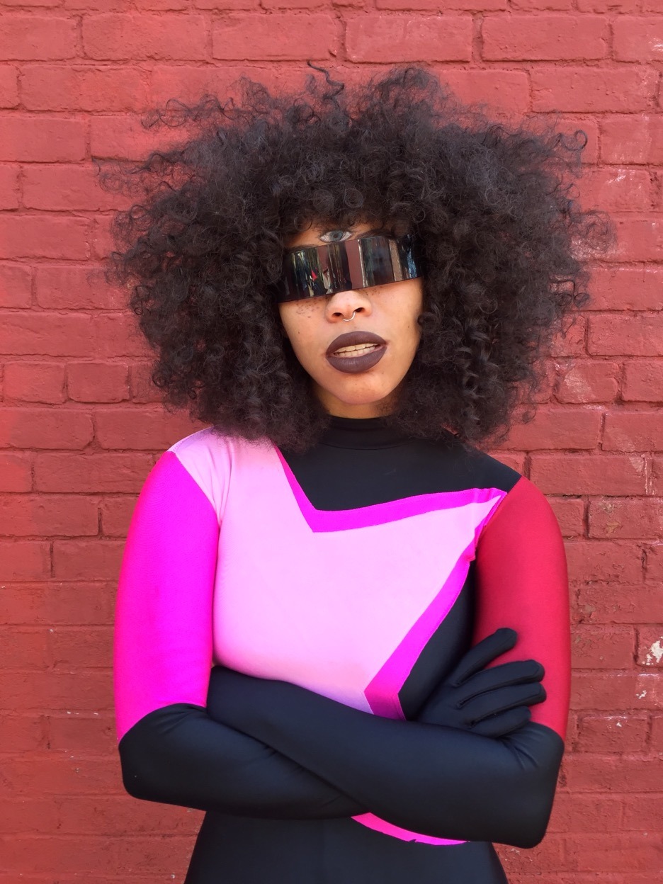 kieraplease:  As promised, here’s my Garnet Halloween costume. It’s not perfect