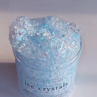 ice crystals sugar scrub
