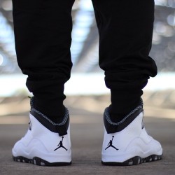 phuckindope:  Jordan steel 10s 