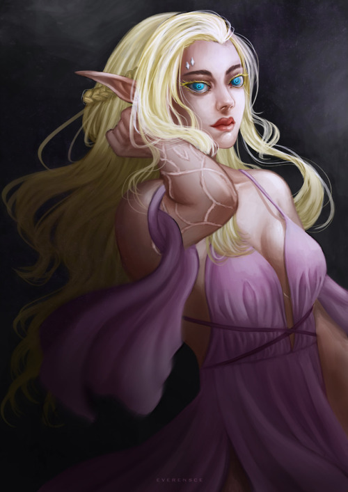 Ellarianwaist-up commission for Sydney~video process here