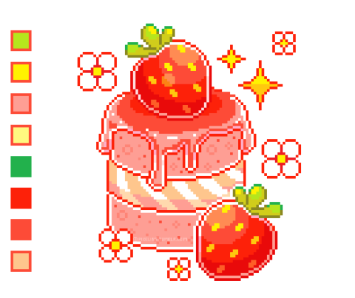 strawberry cake