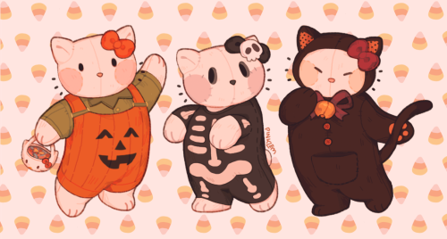 not me obsessing over hello kitty hall of ween plushies… look 