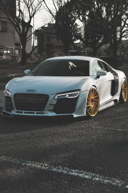 envyavenue:  Audi R8 on Vossen Wheels